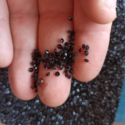 strass cónicas hematita