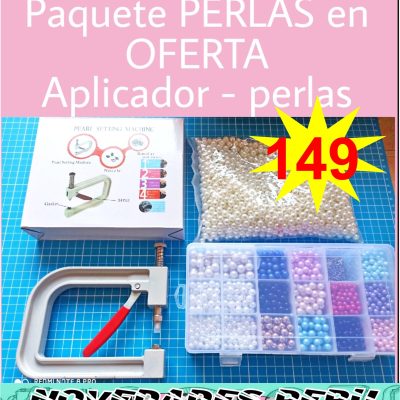 remachadora perlas full