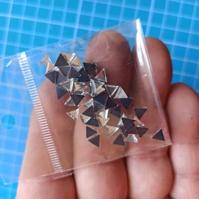 strass figuras triángulos