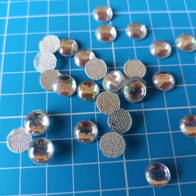 hotfix strass epoxy dome