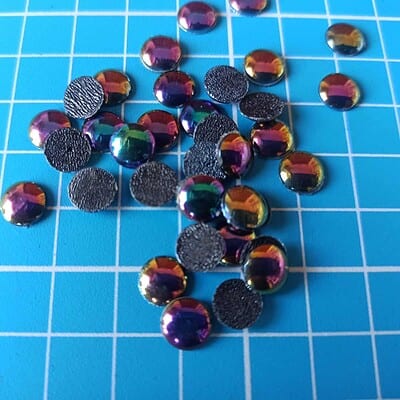 Hotfix strass epoxy negro