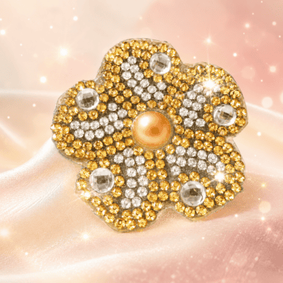 Aplicacion_Strass_Pequena_Flor_5cm_Dorado_manualidades_peru