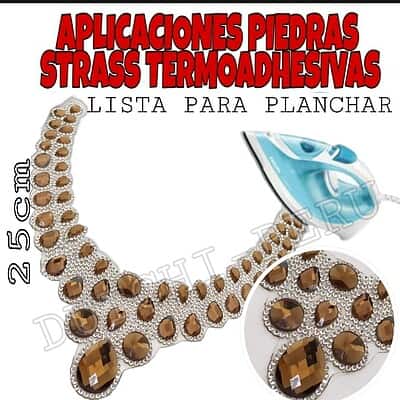 APLICACION straas cuello marron
