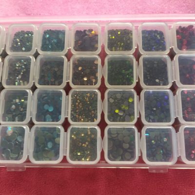 organizador hotfix strass