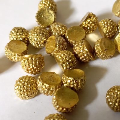 remaches-disco-dorados