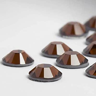 Hotfix-Strass-Calidad-SwarovskiColor-Smoked-Topaz.