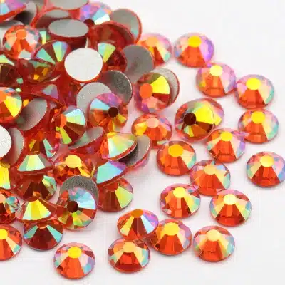 Orange-AB-strass-calidad-swarovski-manualidades-peru