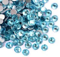 1440 Pezzi Strass Termoadesivi STRASS MC Stone SS10 3mm Colore Smoked Topaz Marrone