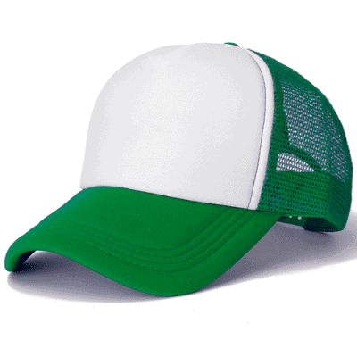 Gorra-Trucker-verde-para-sublimacion-manualidades-peru