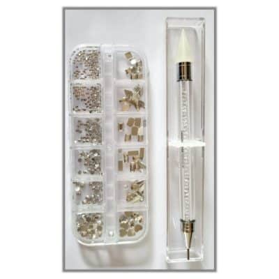 Set-strass-figuras-con-katana-strass-color-crystal-Manualidades-Peru