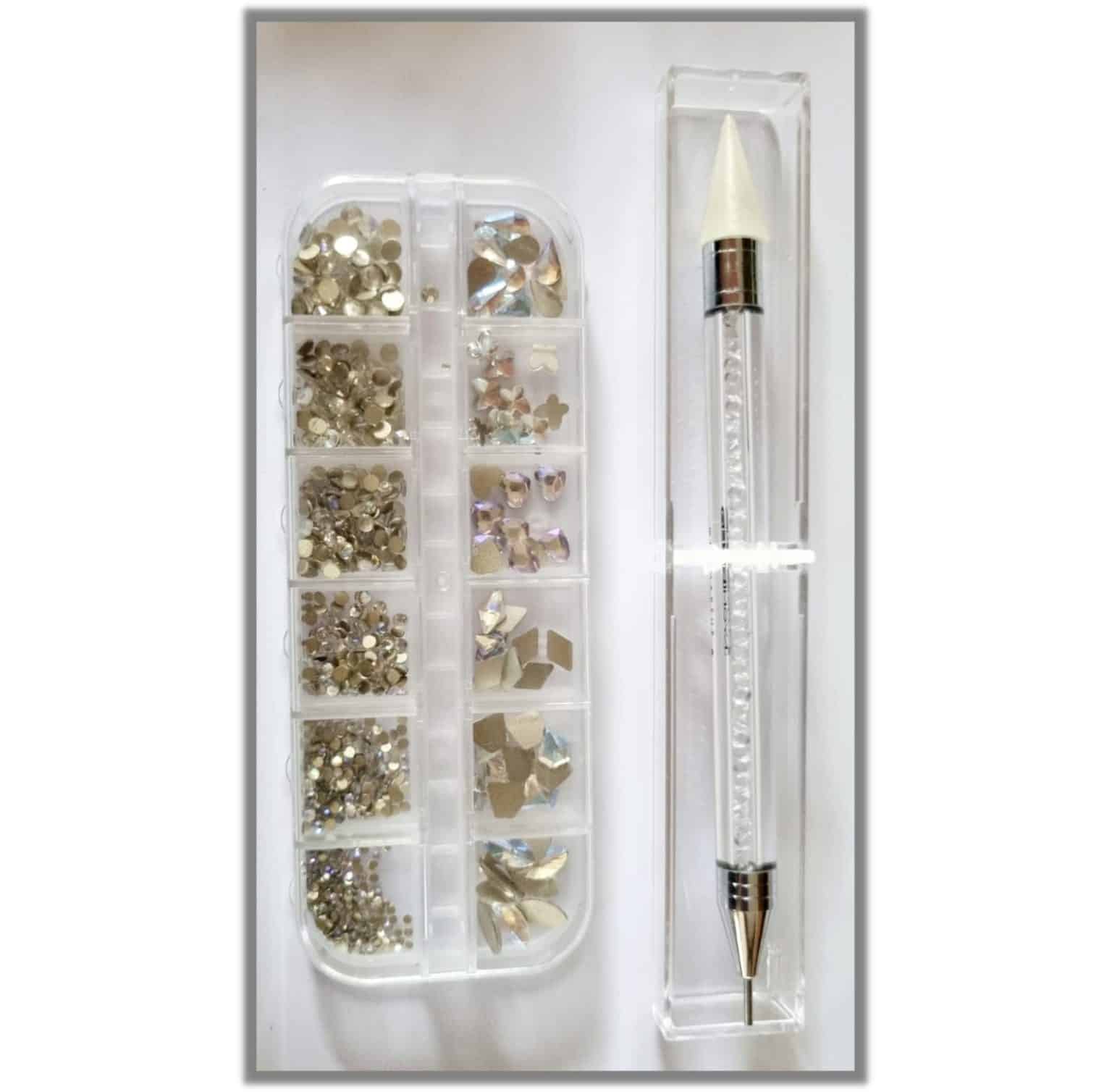 Cil Strass Set de Piedras strass en Formas mix Calidad Swarovski color Cristal ...