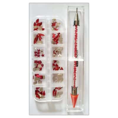Set-strass-figuras-con-katana-strass-color-rojo-figuras-full-Manualidades-Peru