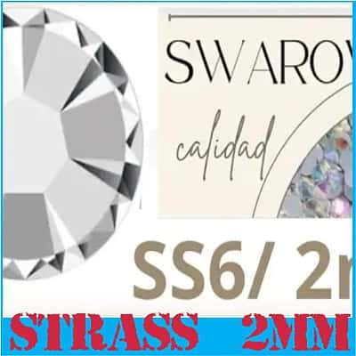 Hotfix ss6 - 2mm hotfix Calidad Swarovski