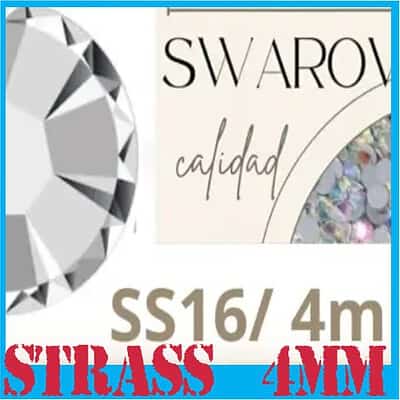 Hotfix ss16 - 4mm Strass Calidad Swarovski