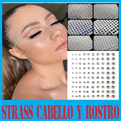 Piedritas para el Cabello y Rostro