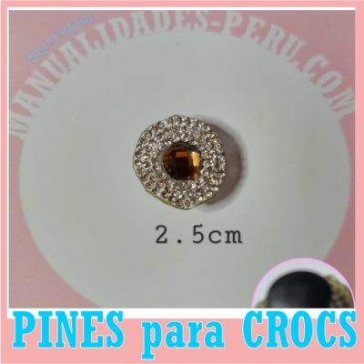 crosc_pin_2.5cm_flor_dorada_cristal_manualidades_PERU