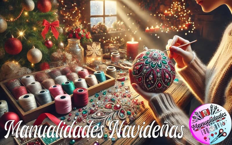 Manualidades_navideñas_strass_peru