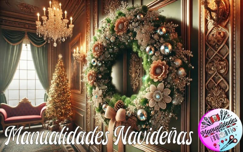 manualidades_coronas_navidenas_peru_pedreria_strass1