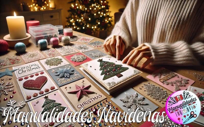 manualidades_tarjetas_navidenas_peru_pedreria