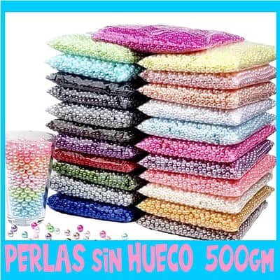 Por Mayor Perlas para Decorar (sin Hueco) 500gm
