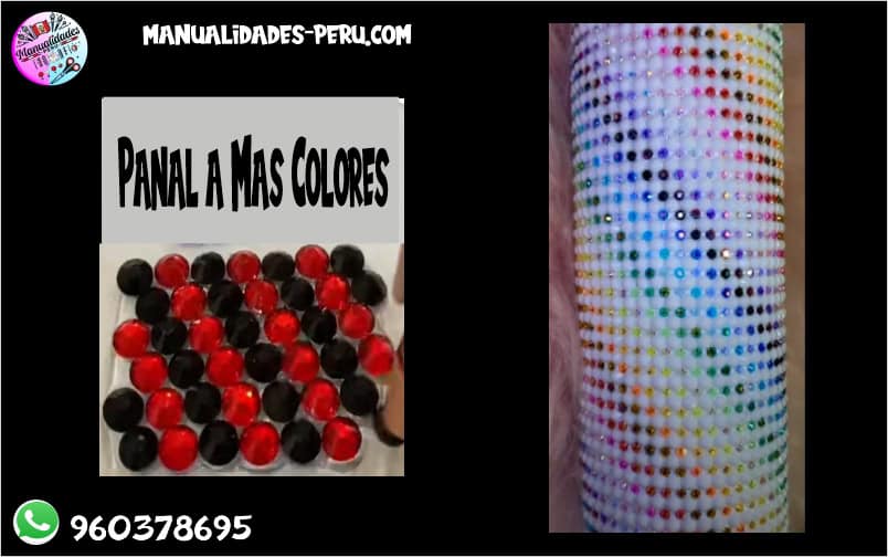 Tecnica_panal_a_mas_colores_unas_pedreria_strass_manualidades