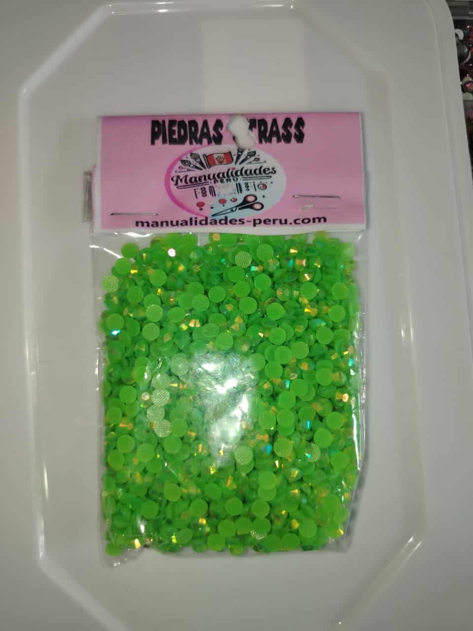 bolsitas_piedras_strass_resina_5mm_verde_tornasol_manualidades_peru