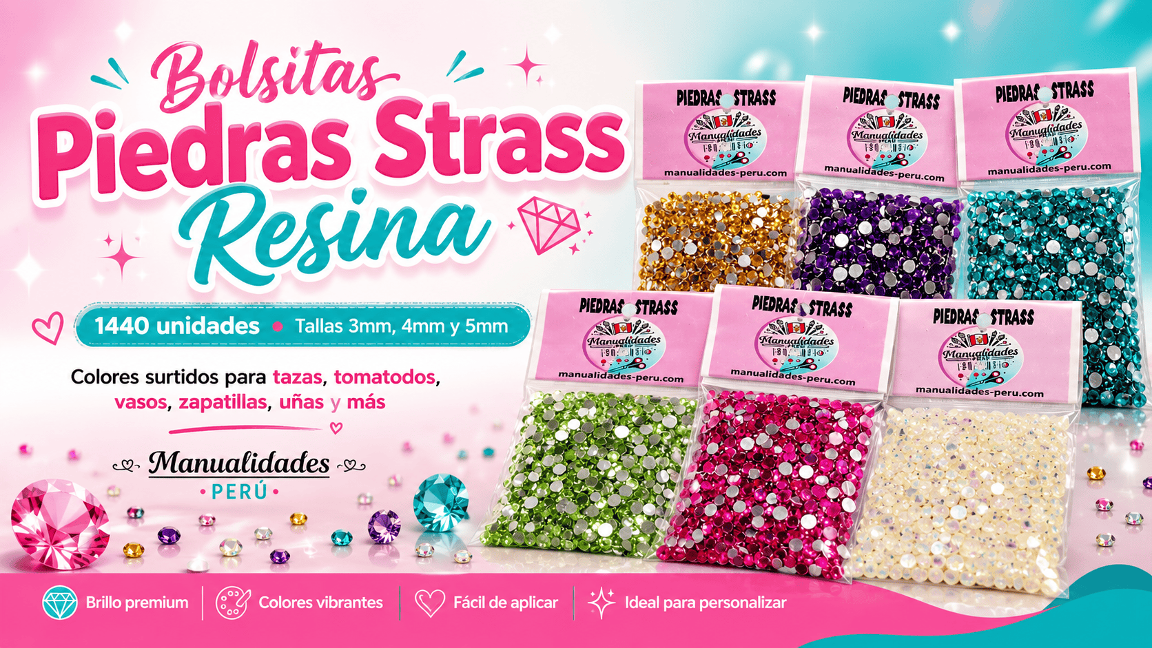 bolsitas_piedras_strass_resina_manualidades_peru