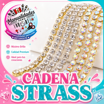 Cadena Strass para Manualidades