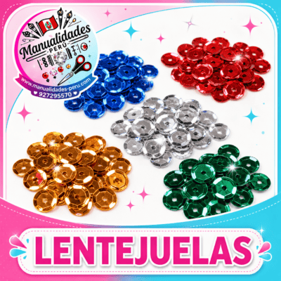 Lentejuelas de Colores para Vestidos, Moda y Manualidades