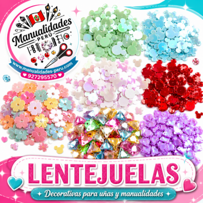 Lentejuelas para decoracion de Uñas