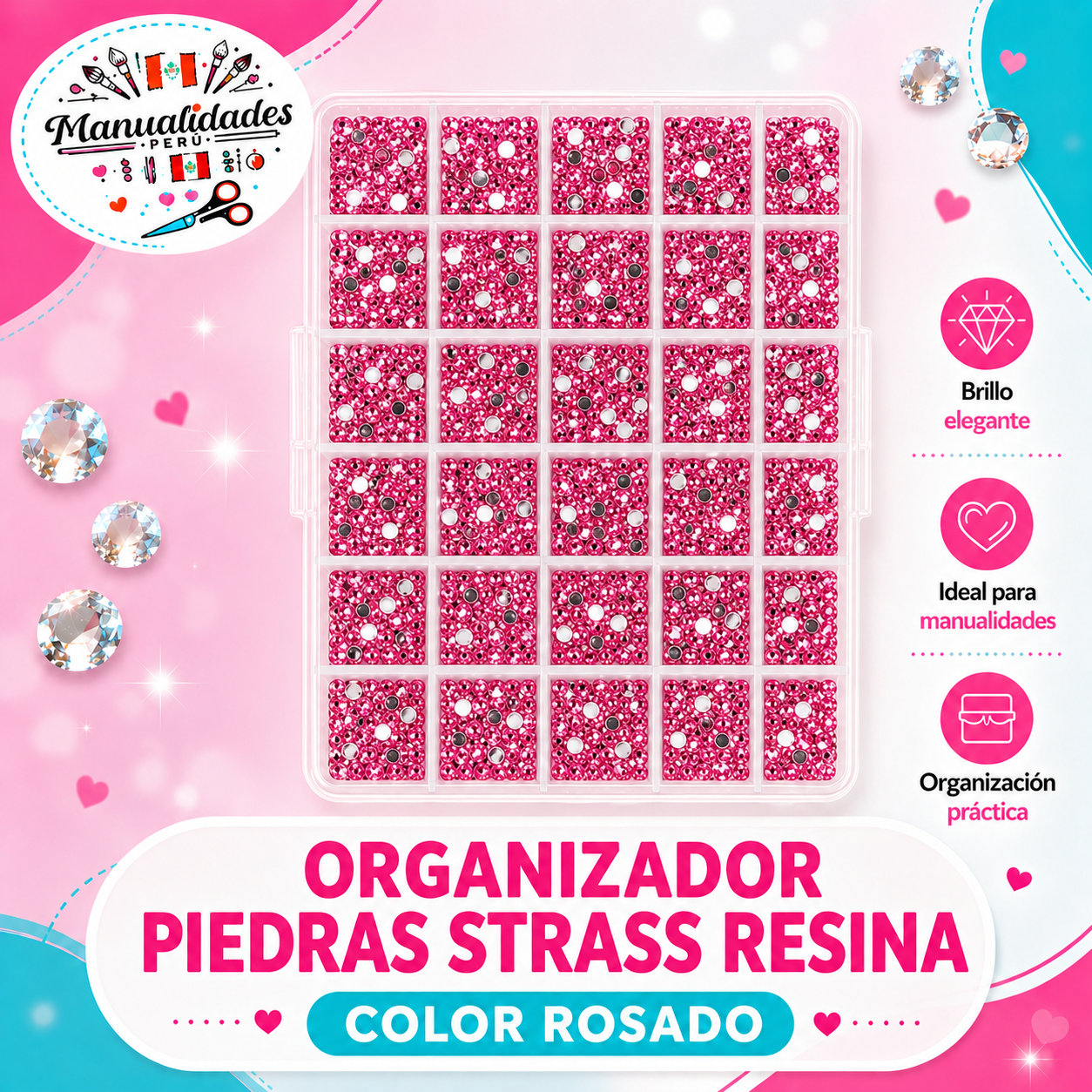 organizador_piedras_strass_resina_rosado_bedazzling_kit_manualidades_peru