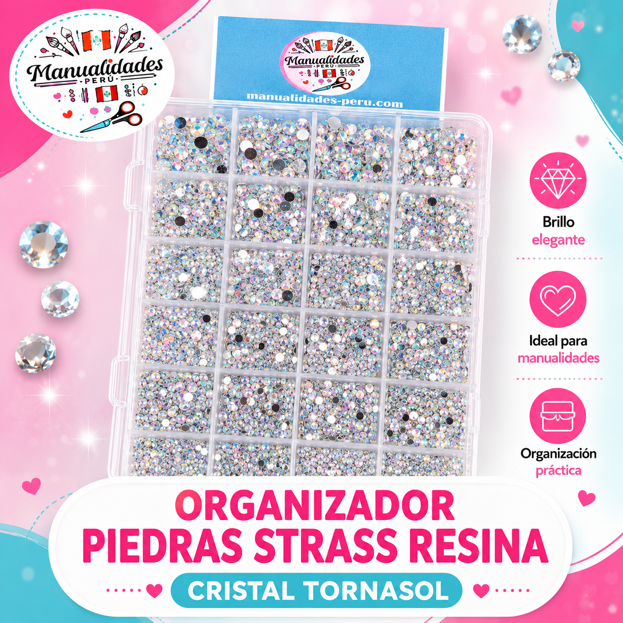 organizador_piedras_strass_resina_tornasol_bedazzling_kit_manualidades_peru