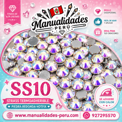 Hotfix ss10 - 3mm Strass Calidad Swarovski 1440/144 Unidades
