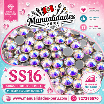 Hotfix SS16 - 4mm Strass Calidad Swarovski para Manualidades