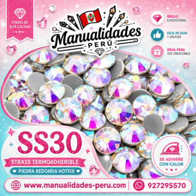 Hotfix SS30 - 6mm Strass Calidad Swarovski para Vestidos y Manualidades