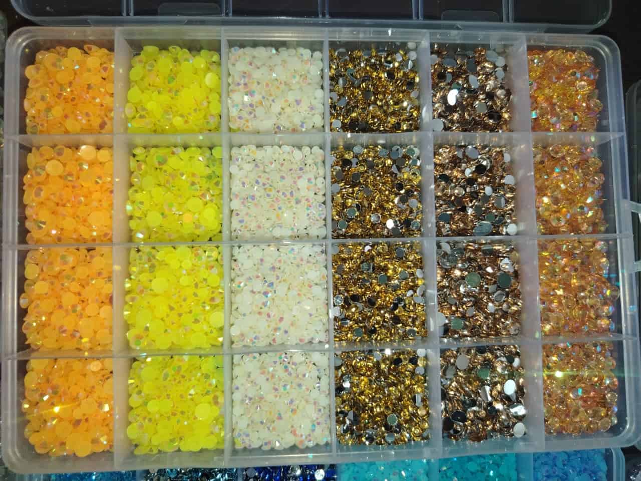 piedras_strass_resina_mixto_amarillo_manualidades_peru