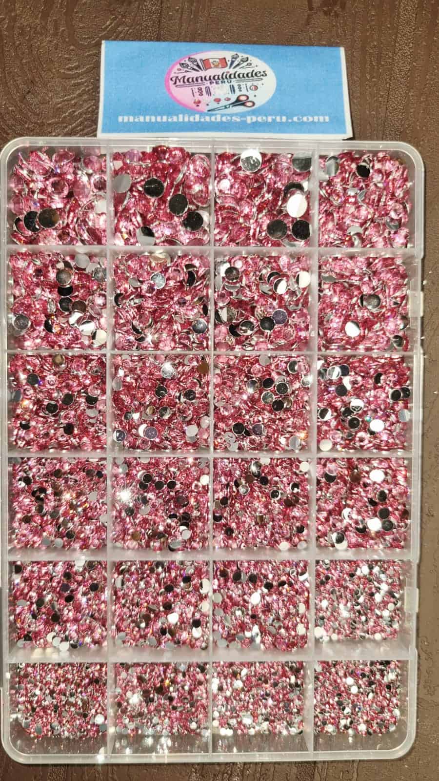 piedras_strass_resina_rosados_bebe_manualidades_peru