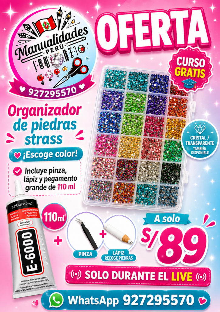 oferta_live_manualidades_peru_bedazzling_kit_pegamento_pinza_lapiz_mini_curso